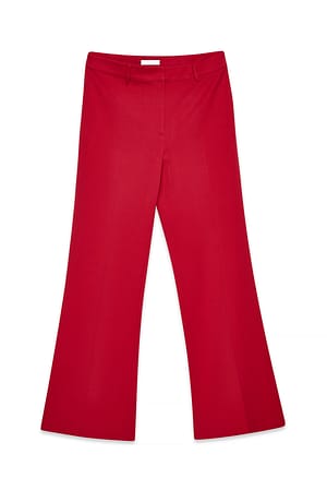 Red Bukse med klokkeform og middels liv
