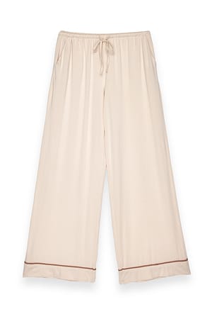 Cream Soft Pyjama Pants