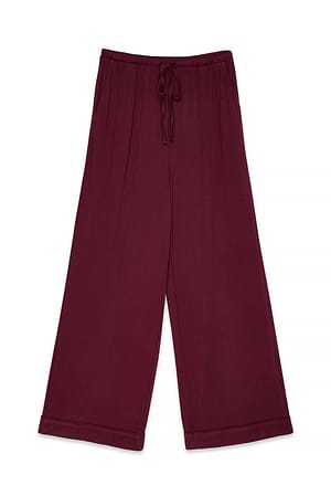 Burgundy Soft Pyjama Pants