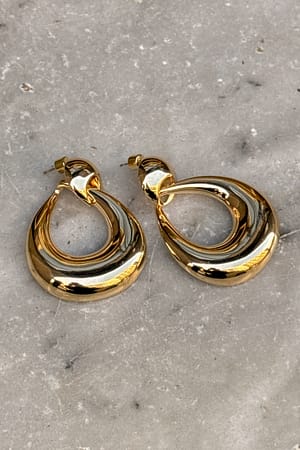 Gold Store øreringer
