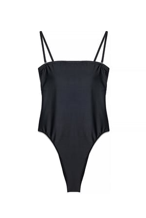 Black Badpak met rechte hals