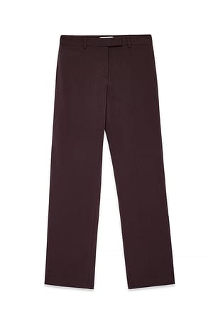 Plum Habitbukser med lige pasform