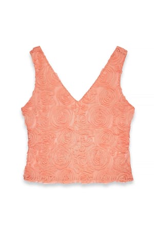 Coral Strukturerad singlet