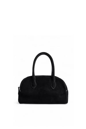 Black Suede Handbag