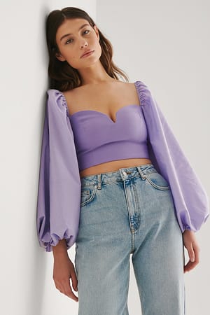 Lila Blouse
