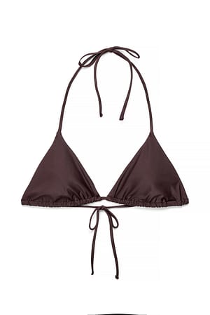 Brown Triangel bikinitop