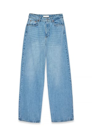 Light Blue Vida jeans med hög midja