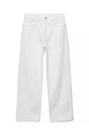 White Yard høytlivs jeans med ankel