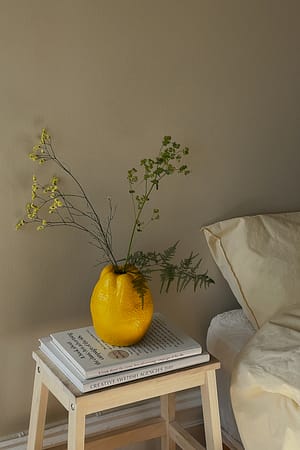 Yellow Lemon Vase