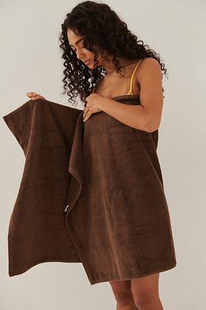 Brown Big Terry Towel