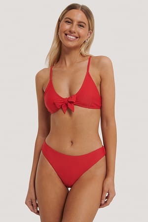 Red Bas de bikini
