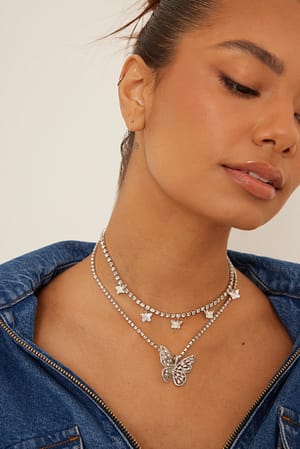 Silver Halskette