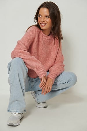 Dusty Pink Chunky Pullover