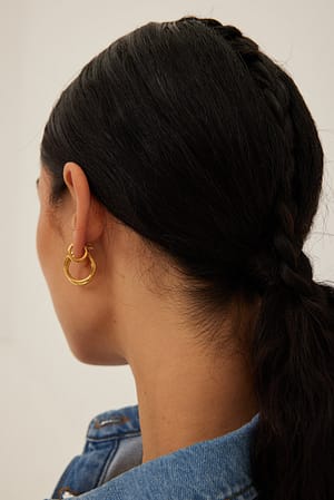 Gold Gold Plated Multipack Hoops