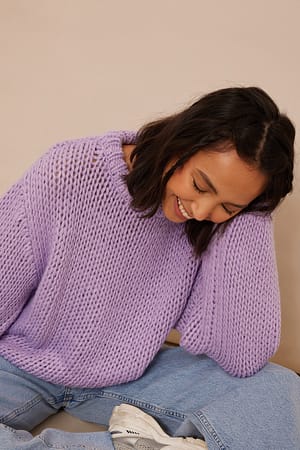 Violet Oversize sweater