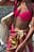 Gesmokter Bikini-BH