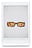 Wide Retro Look Recycled Sunglasses