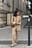 Melert oversized blazer med jakkeslag