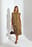 A-line Faux Suede Skirt