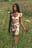 Robe Courte Ruchée Avec Boutons