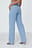 Gerade Jeans mit Schlitz-Detail