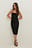 Ruched Jersey Strap Dress