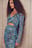 Twisted Layered Mesh Dress