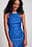 Asymmetrisches Midi-Kleid