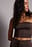 Kort bandeau-topp