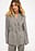 Regular blazer met riem