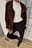 Knitted High Neck Sleeveless Top