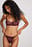 Binding Detail Lace Thong
