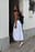 Ballon Hem Midi Skirt