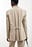 Oversized blazer med spennedetaljer