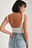 Jersey-Body Mit Rüschen