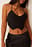 Ärmelloses Butterfly-Top