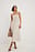Bandeau-Kleid mit Knopfleiste
