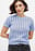 Cable Knitted Short Sleeve Top