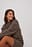 Korte kabelgebreide sweater