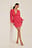 Chiffon Button Up Mini Dress