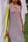 Robe midi en mousseline