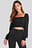 Cropped Ruffle Top