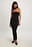Choker Knitted Bandeau Midi Dress