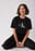 Organic Raw Hem Cropped Tee