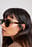 Classic Rounded Frame Acetate Sunglasses