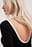 Contrast Binding Deep Back Top