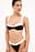 Contrast Detail High Cut Bikini Panty