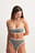 Contrast Detail High Leg Bikini Panty
