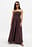 Midikleid aus Baumwolle mit Rüschen und Bandeau