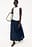 Cotton Pintuck Maxi Skirt